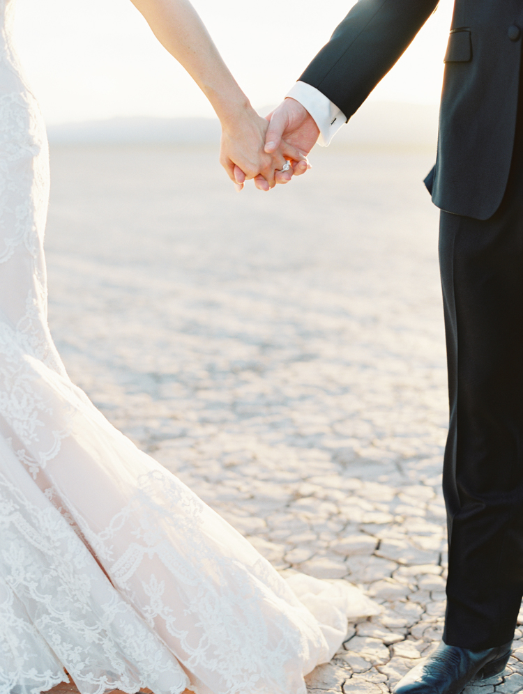 unconventional las vegas wedding | gaby j photography | dry lake bed wedding photo