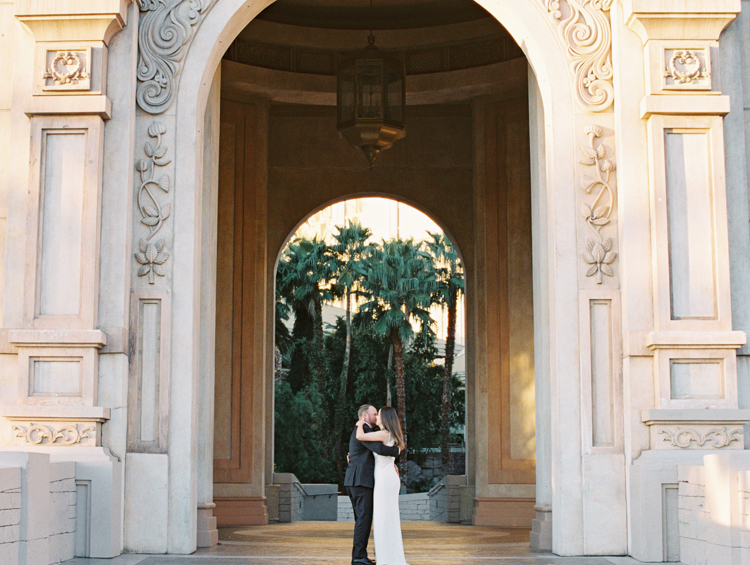 sunrise wedding ceremony in las vegas