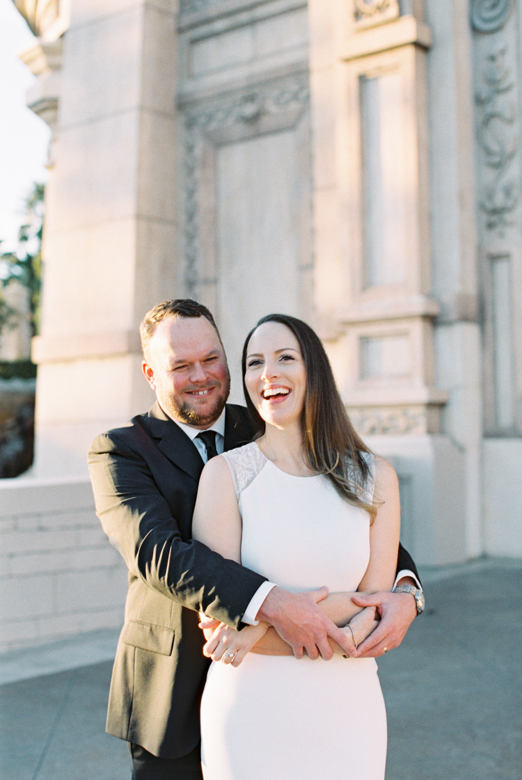 destination elopement during sunrise