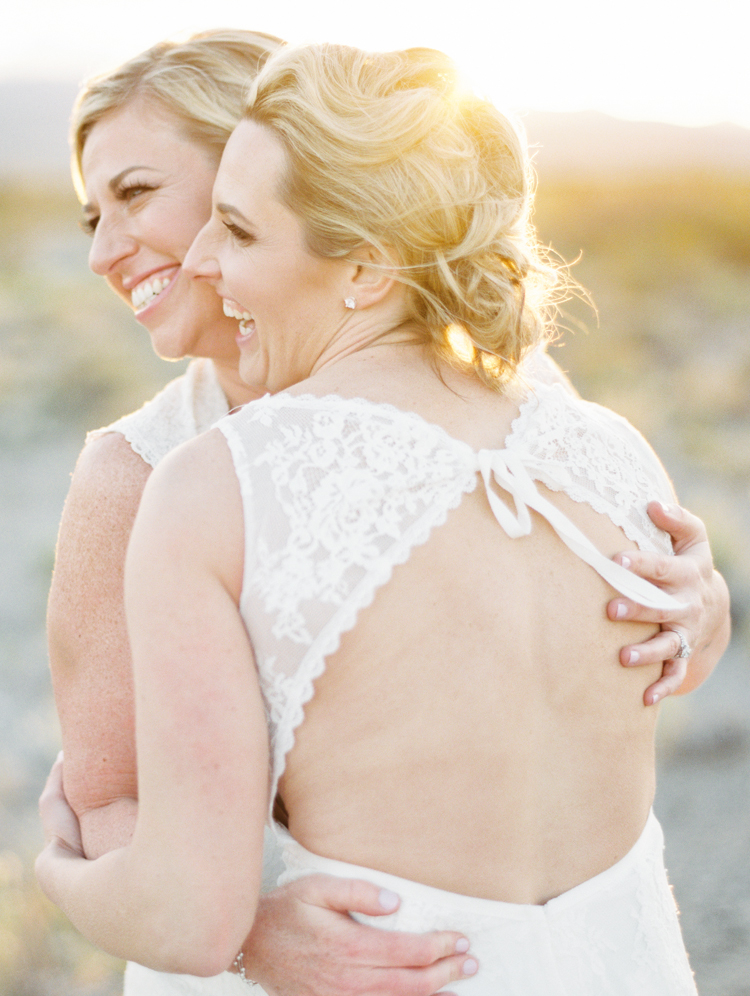 same sex wedding in las vegas desert photographer