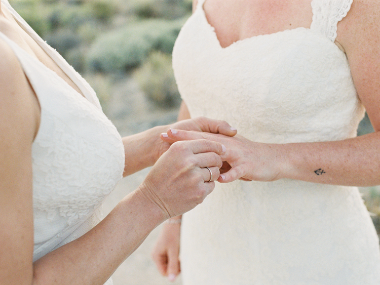 same sex marriage ceremony in las vegas photography