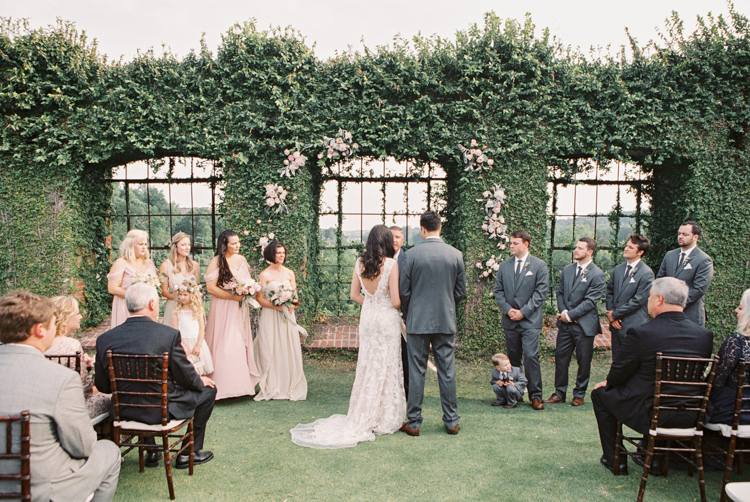 rivermill event centre river gardens wedding ceremony