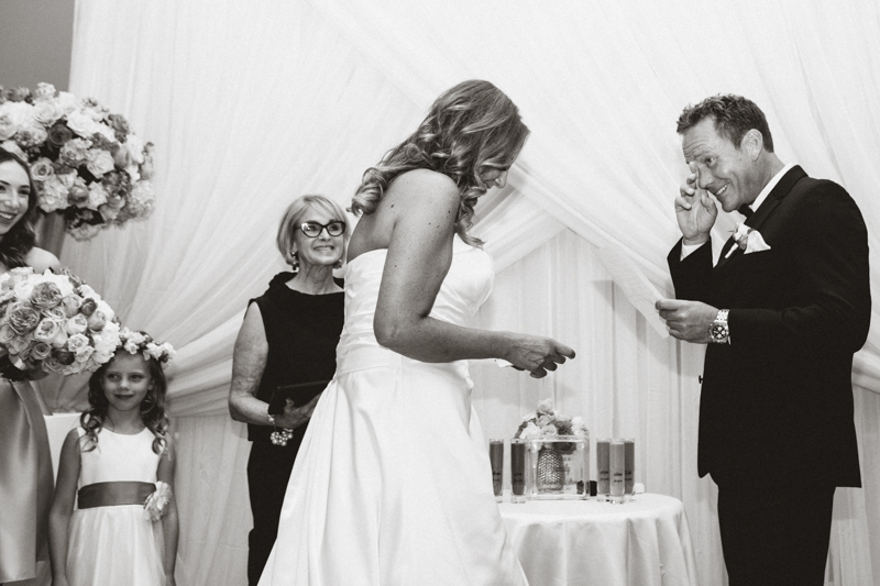 four seasons palm room wedding ceremony