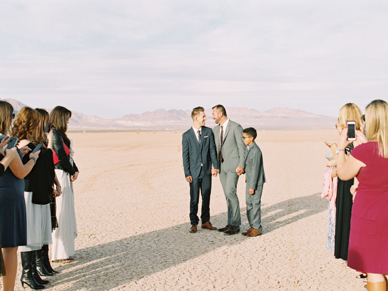 las vegas desert wedding