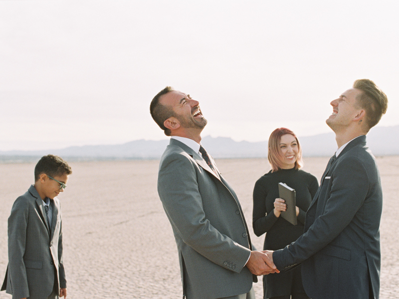 dry lake bed wedding las vegas