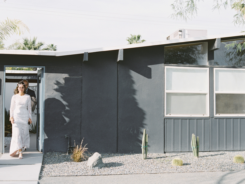 palm springs wedding reception