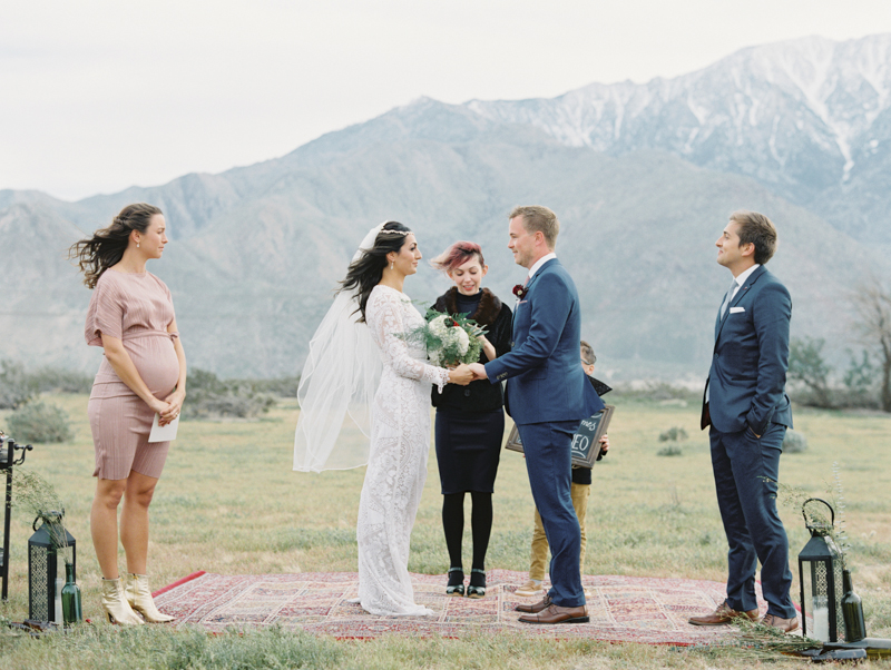 intimate wedding in palm springs