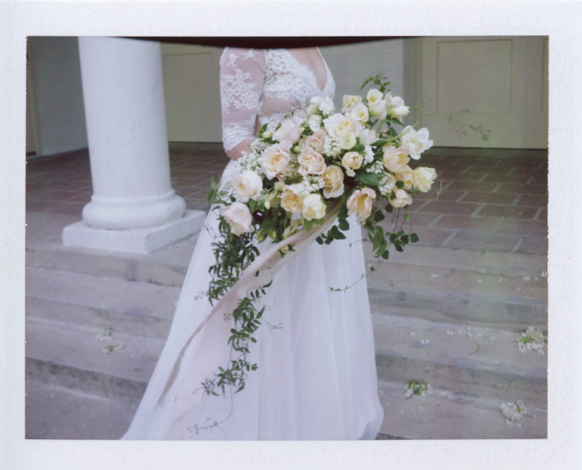 polaroid wedding photography