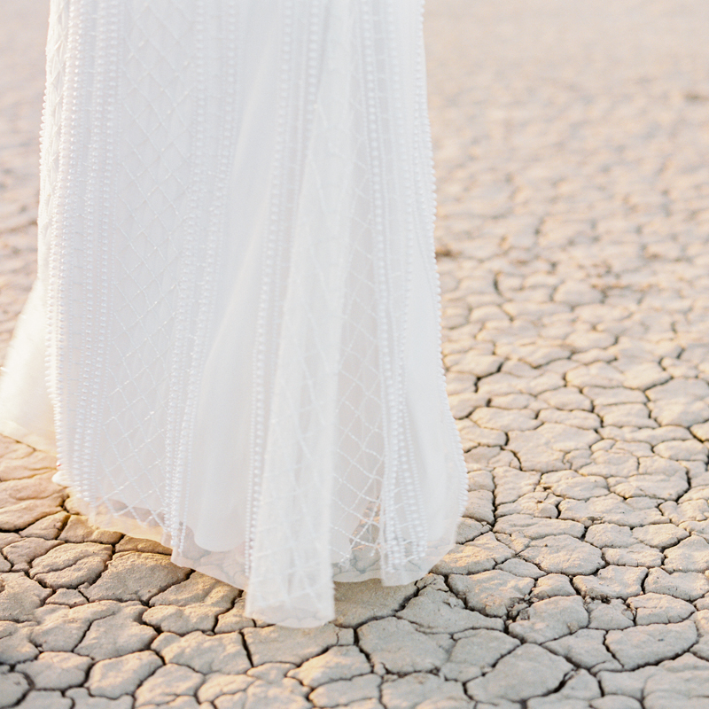 cracked dry lake beds 