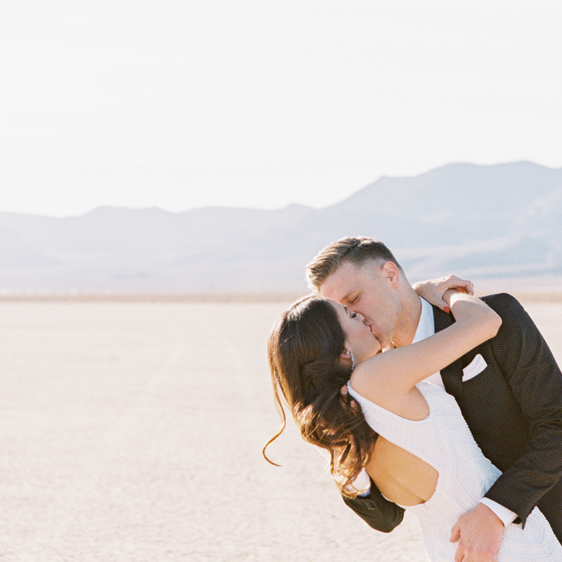 el dorado dry lake bed wedding