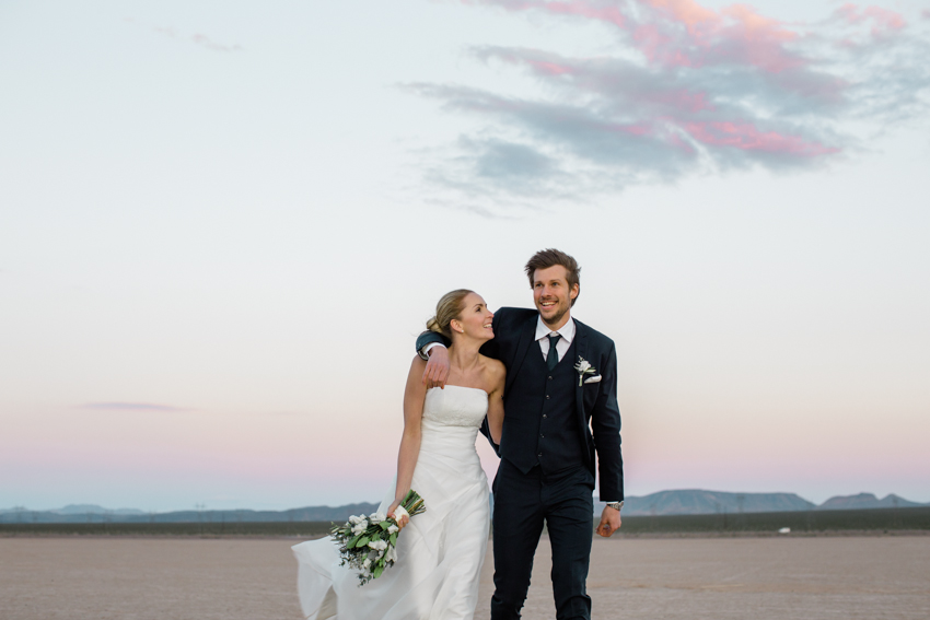 las vegas desert wedding