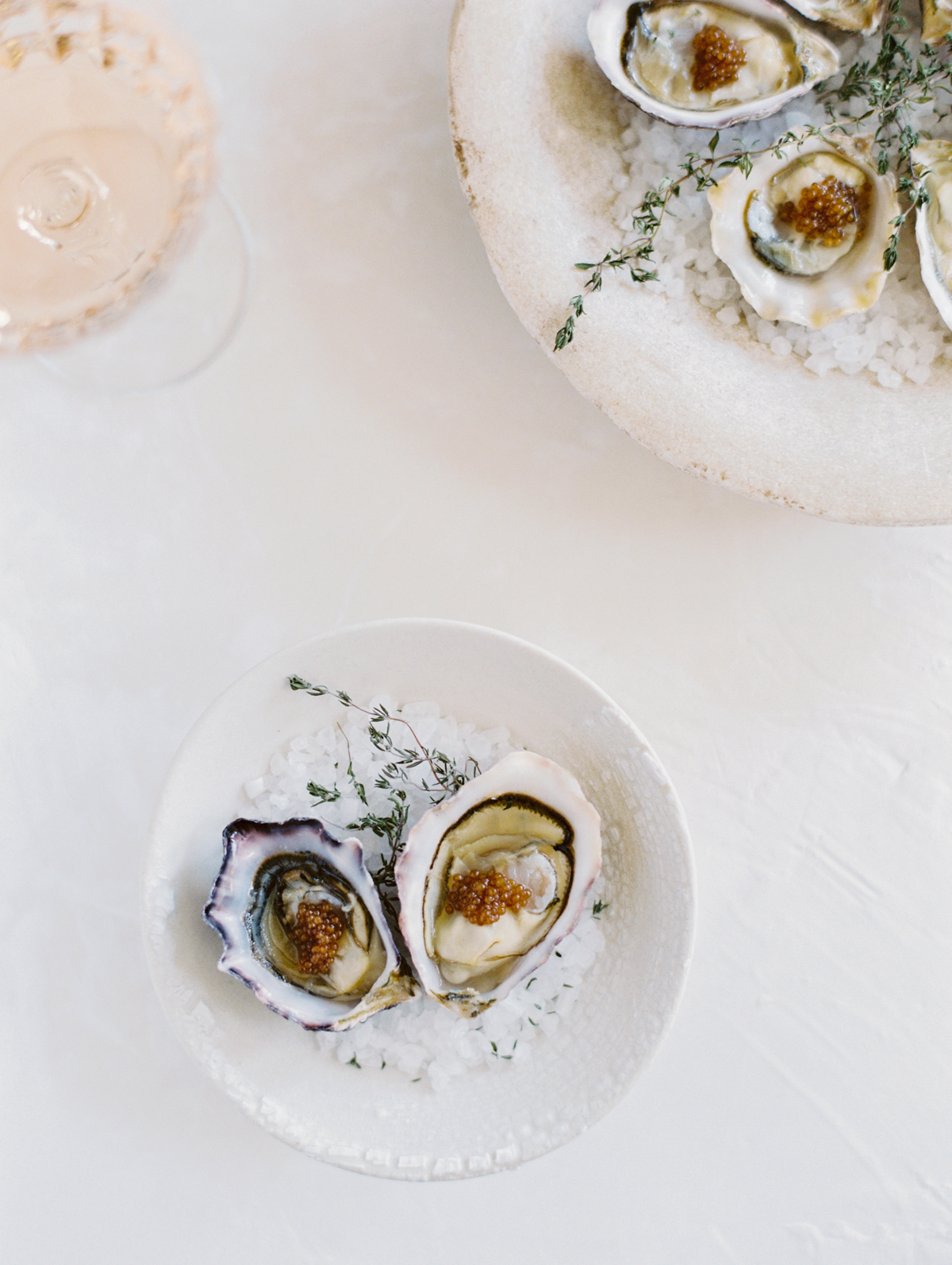 raw oyster bar wedding hors d'oeuvres - sonoma wedding