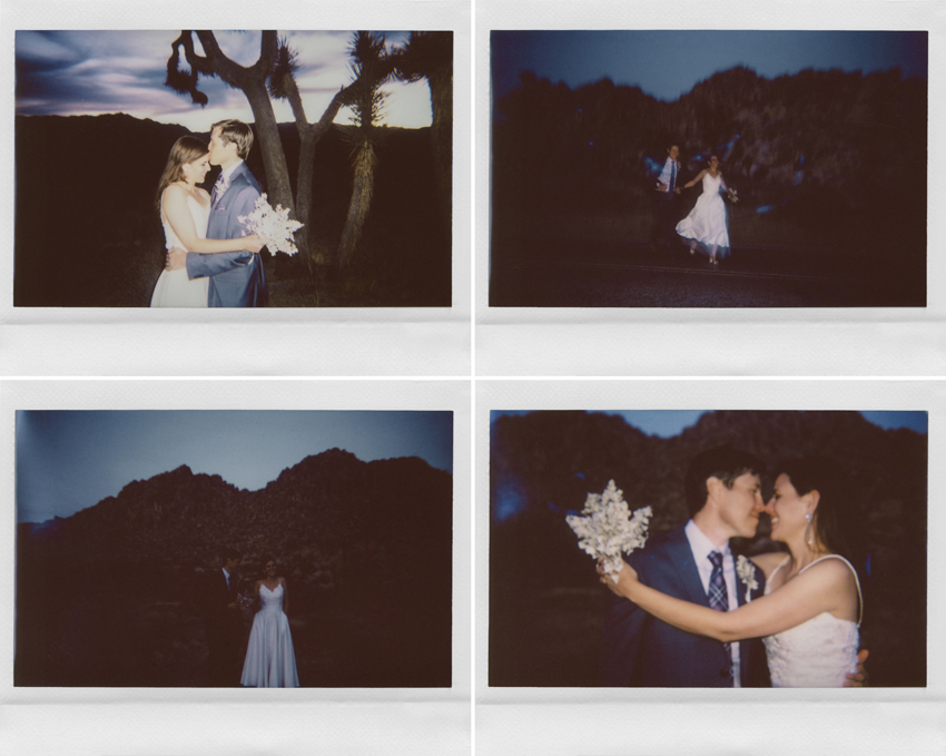 wedding polaroids joshua tree gaby j