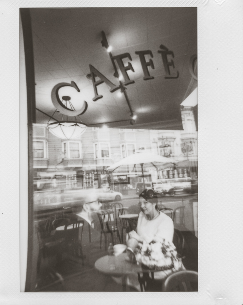 San Francisco elopement polaroid