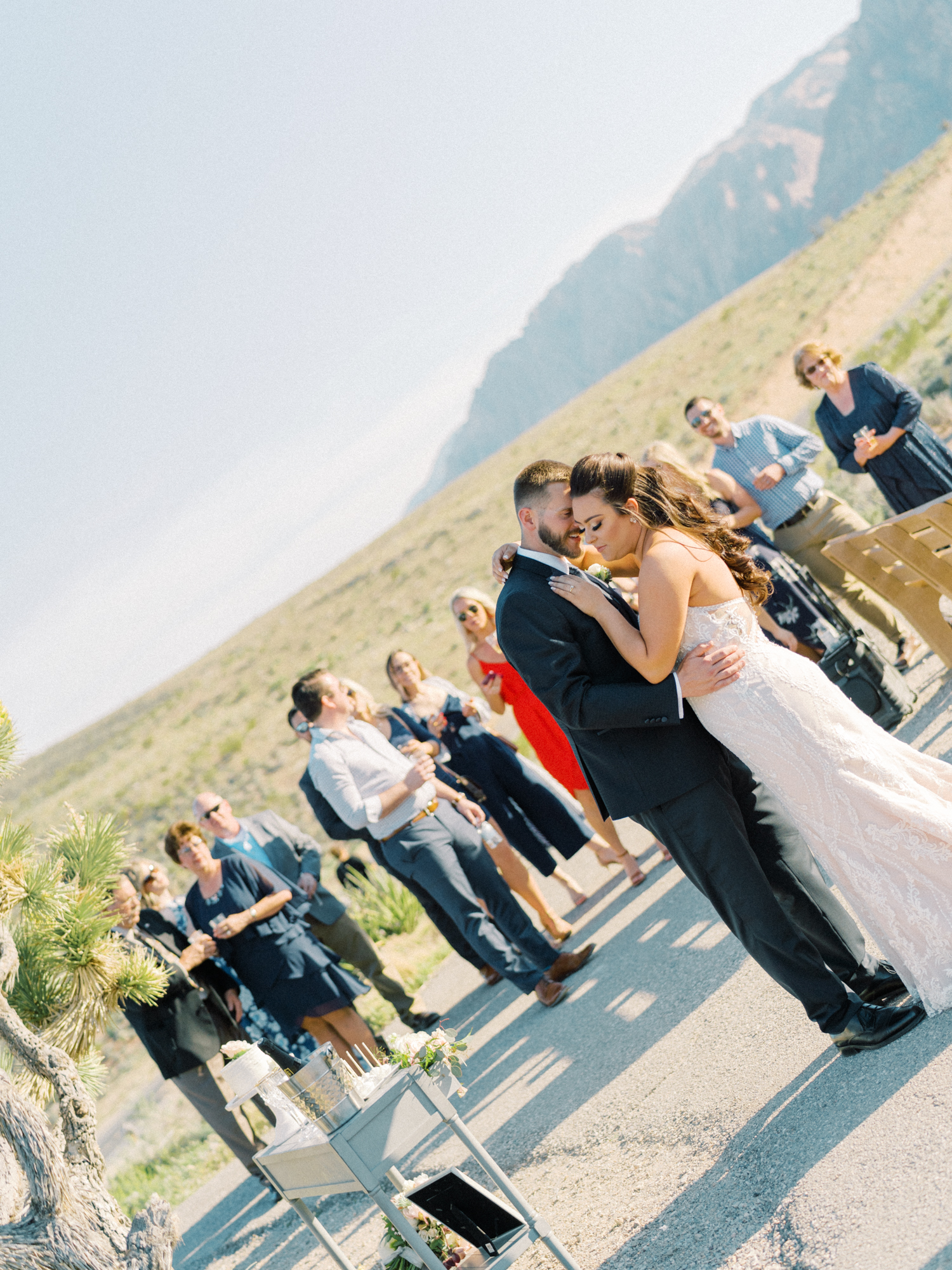 las vegas desert wedding