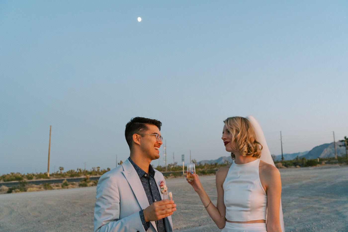 las vegas desert elopement