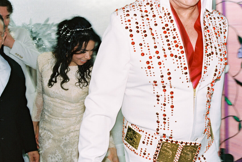 Elvis Ceremony at A Little White Wedding Chapel