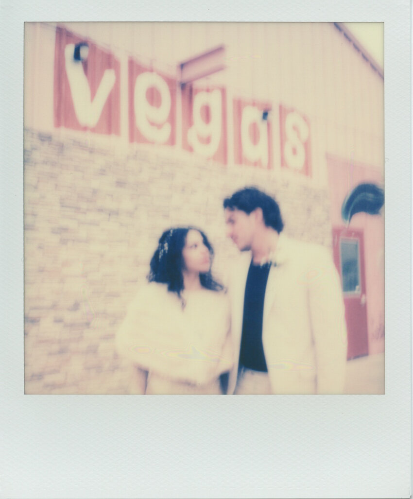 wedding sx70 polaroid 600 film las vegas