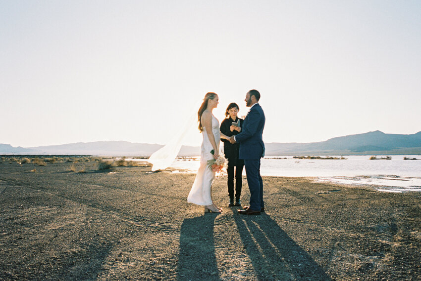 dry lake bed elopement flora pop