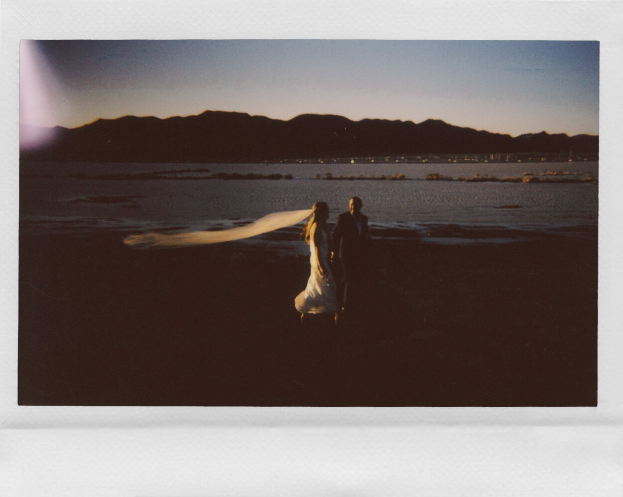 instax wide wedding desert polaroid