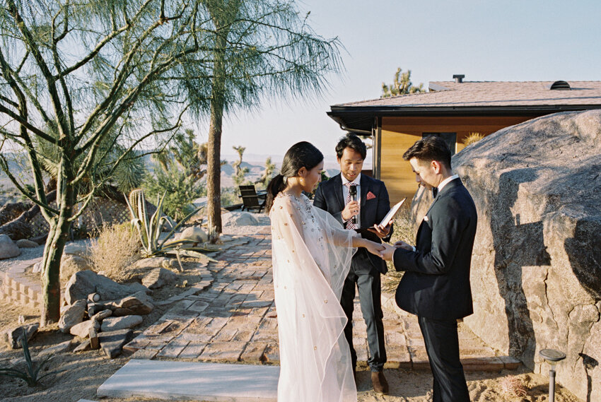 Joshua Tree Airbnb Wedding