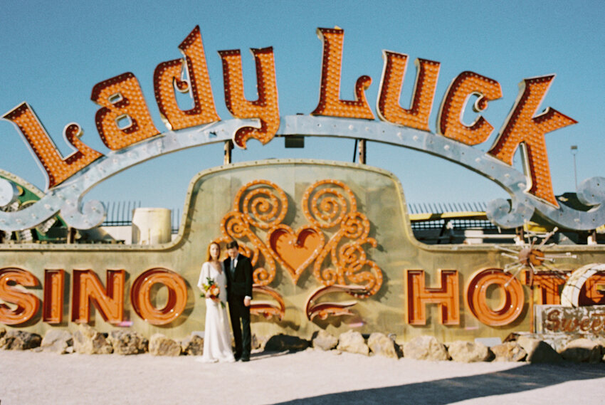lady luck casino sign las vegas