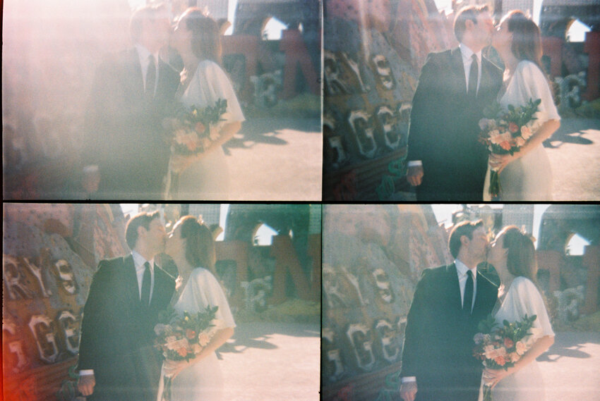action sampler 35mm wedding