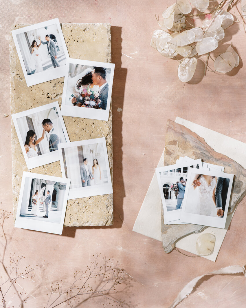 las vegas polaroid wedding photographer