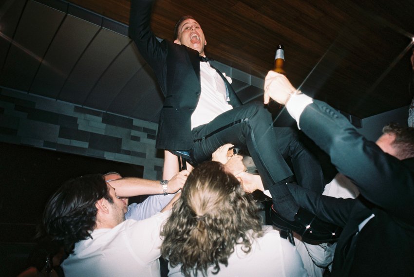 groom horah jewish chair dance