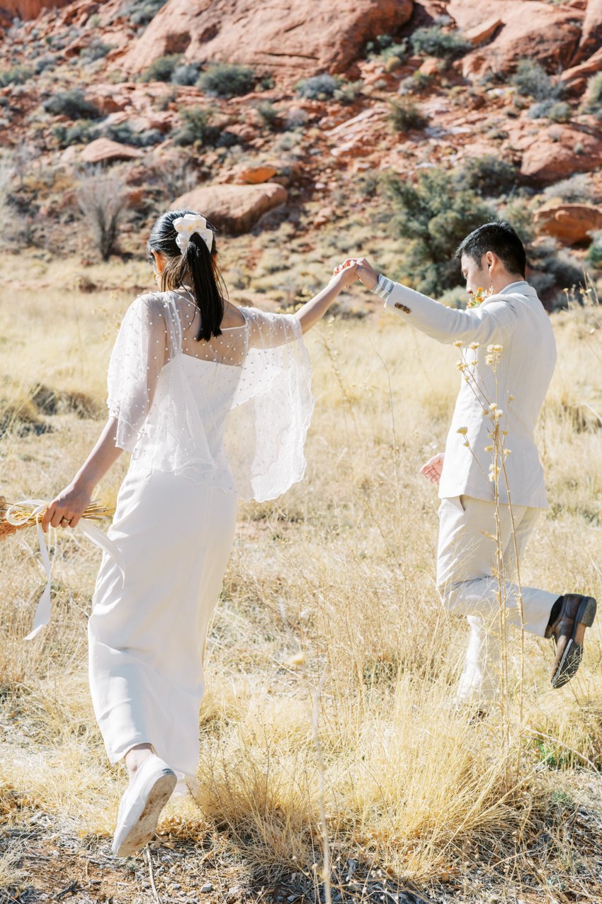 red rock national park wedding