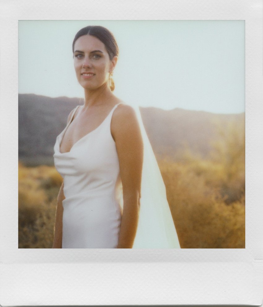 polaroid wedding photography