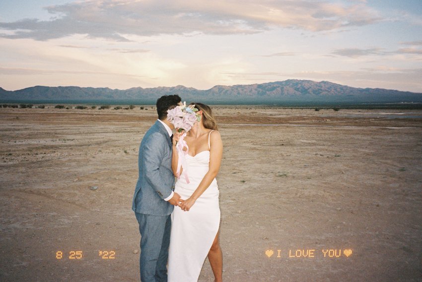 dry lake bed elopement