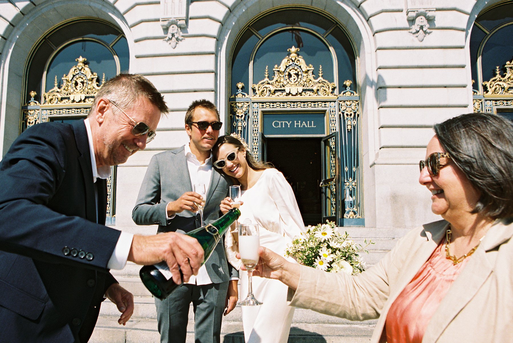 best San Francisco city hall elopement photographer
