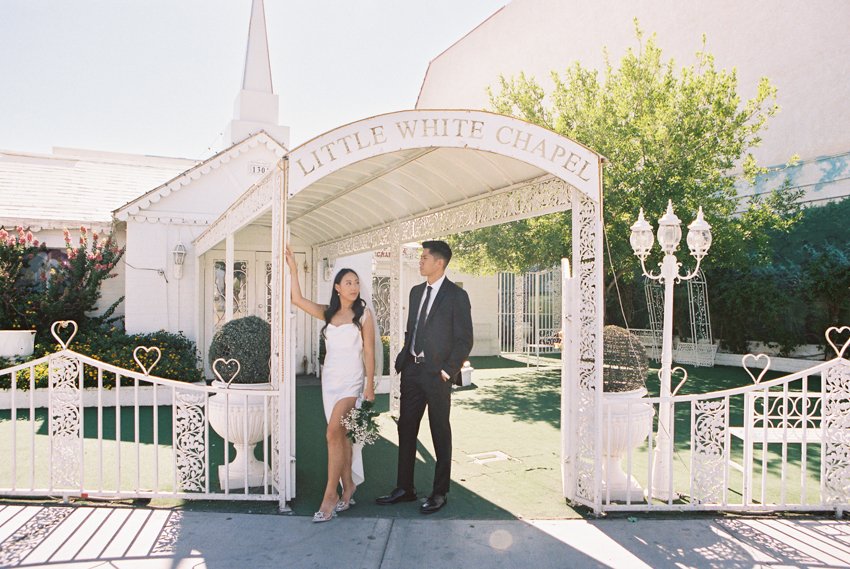 little white wedding chapel