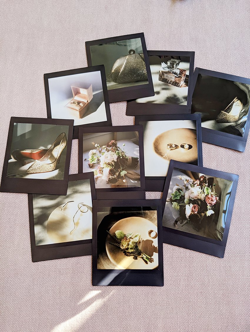 polaroid wedding photographer