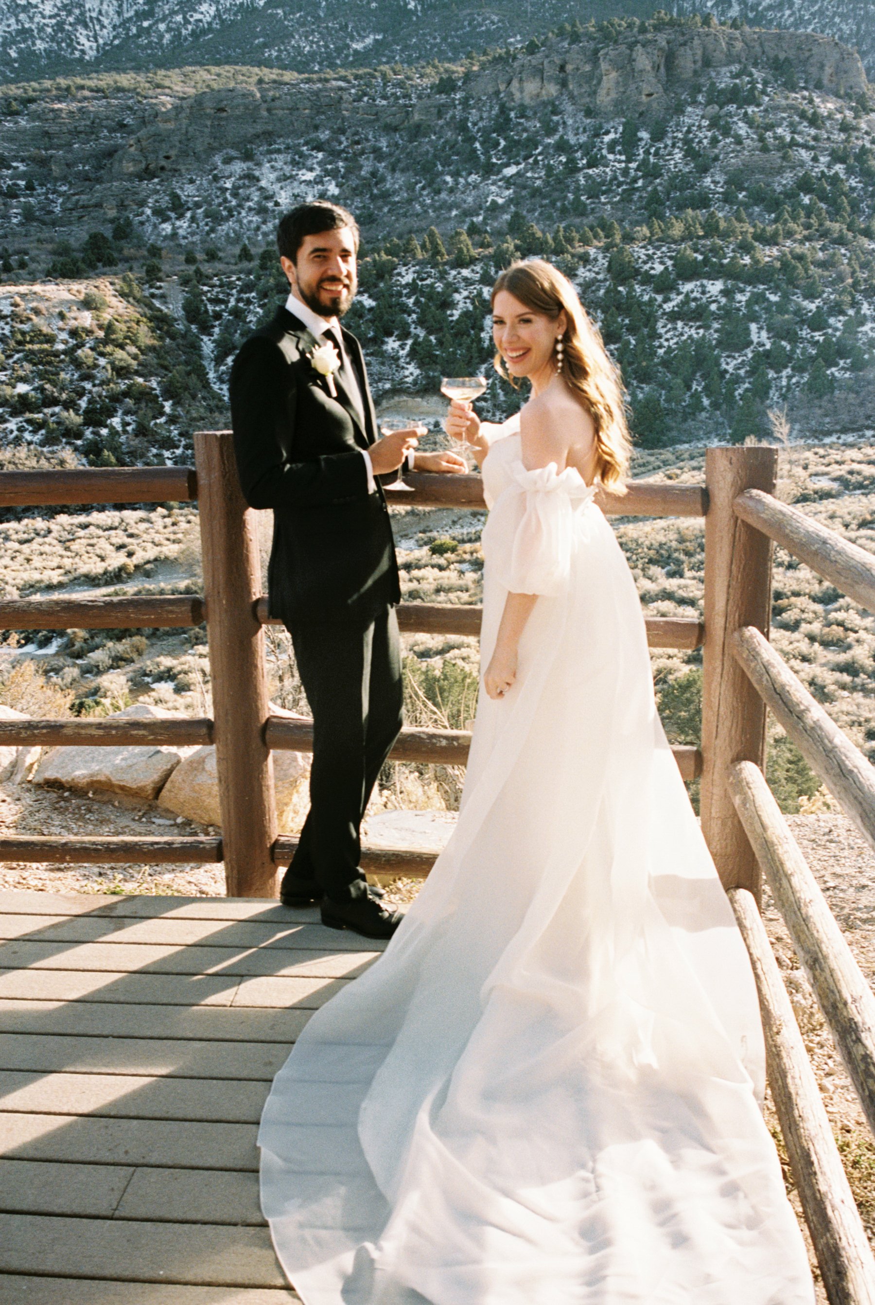 the retreat on mt charleston peak wedding