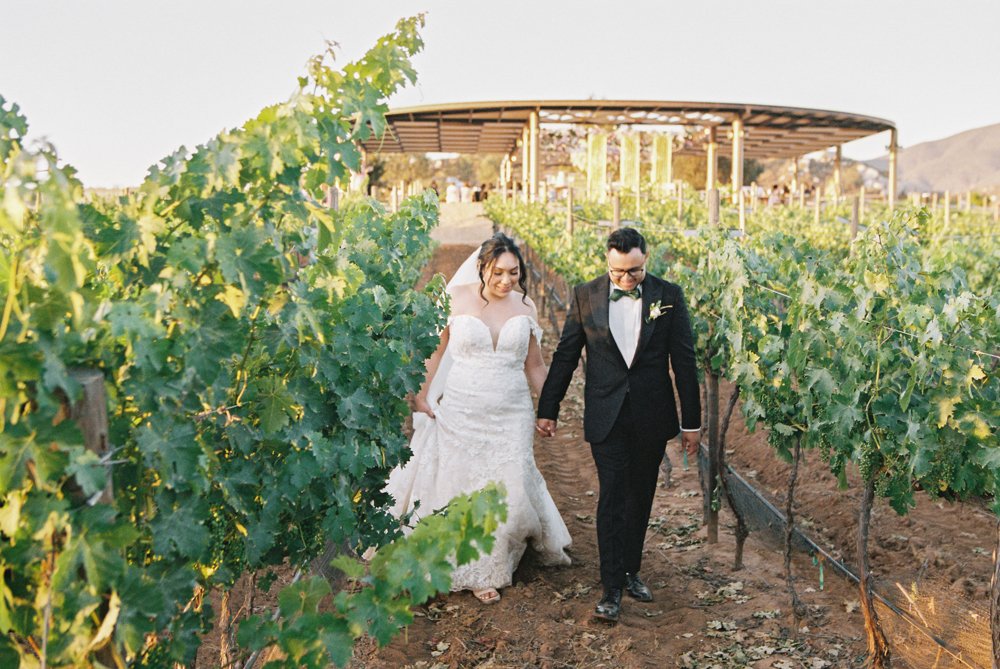 la toscana del valle viñedos wedding