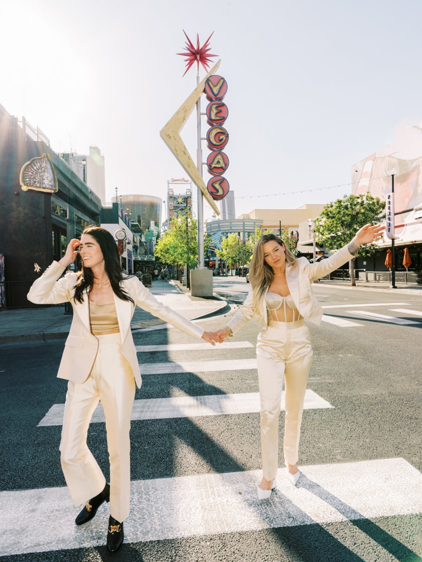 LGBTQ+ wedding downtown las vegas