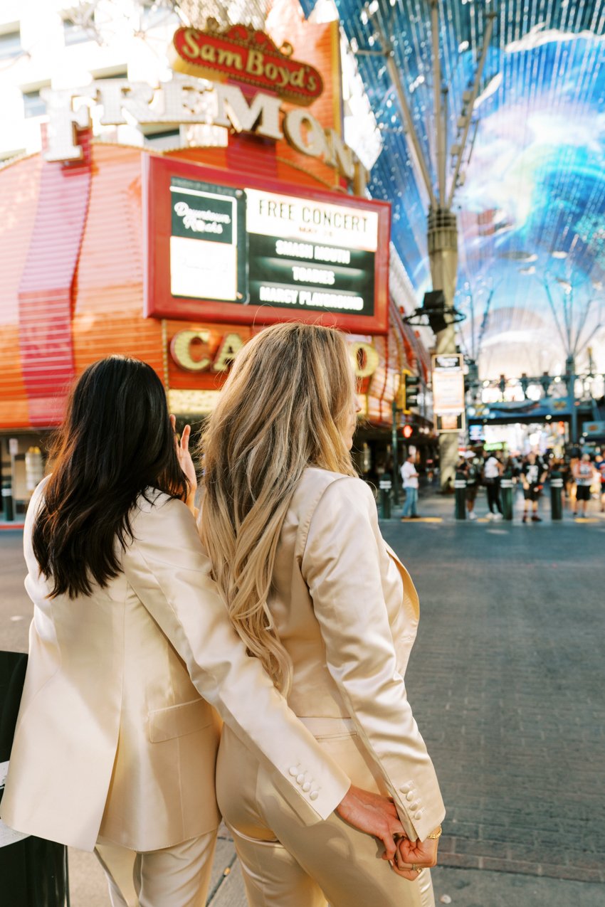 LGBTQ+ wedding downtown las vegas