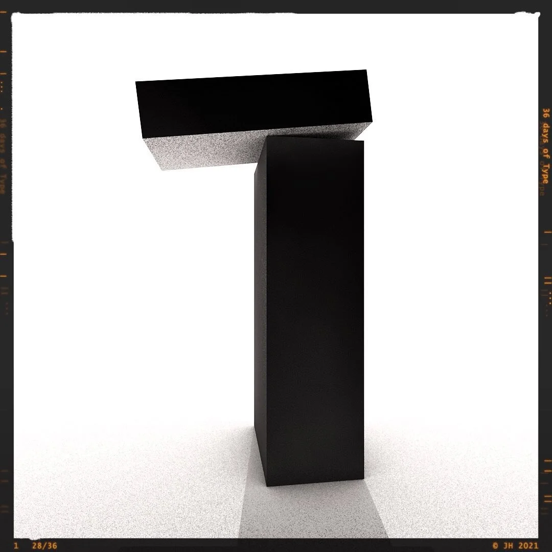 1
.
#36daysoftype #36days_1 #36daysoftype08 #type #letters #3d #c4d #design #abstract #minimalist #typematters #typetopia #typography #abc