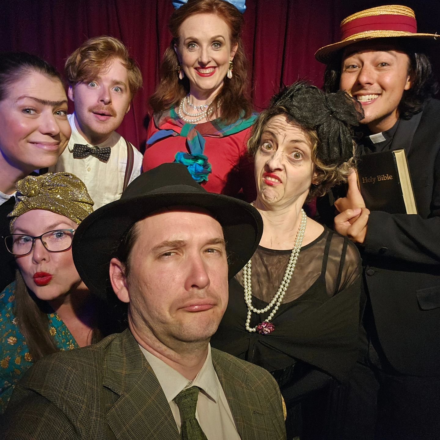 Twenty-four murders in 2024! Last night we wrapped up an amazing run with one of our best whodunnits of the @melbcomedyfestival season, in which artist Fedora Canatoni hosted a murder mystery party only to find herself the victim, killed by ageing ch