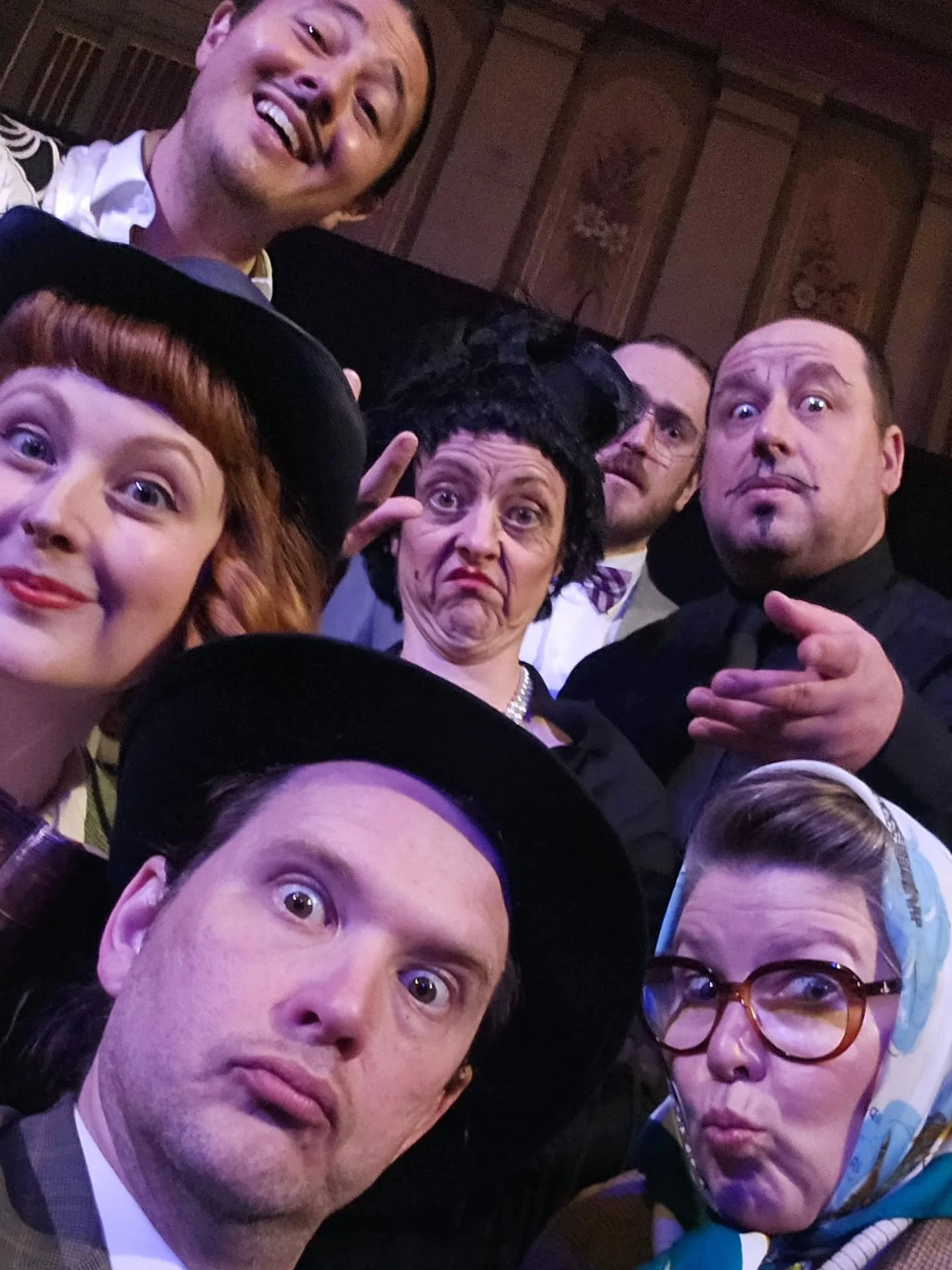 The final murder is done! A huge, massive thank you to everyone at @melbfringe - especially our techs Malcolm and Felix - and of course all the amazing audience members who visited the graveyard this season. Last night's mystery, Thirteen Floors Down