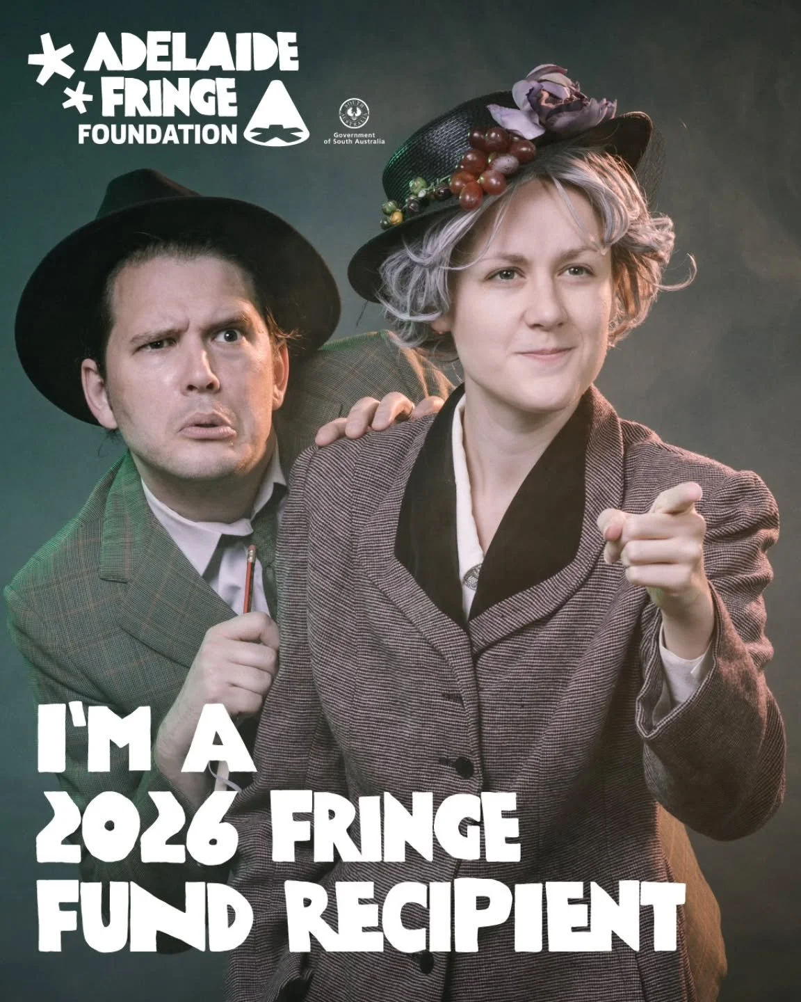 Murder Village is thrilled to reveal - denouement style! - that we are Fringe Fund recipients for the 2026 Adelaide Fringe Festival! We are so grateful to the Adelaide Fringe Foundation for this wonderful opportunity. And yes, Adelaide - that means w