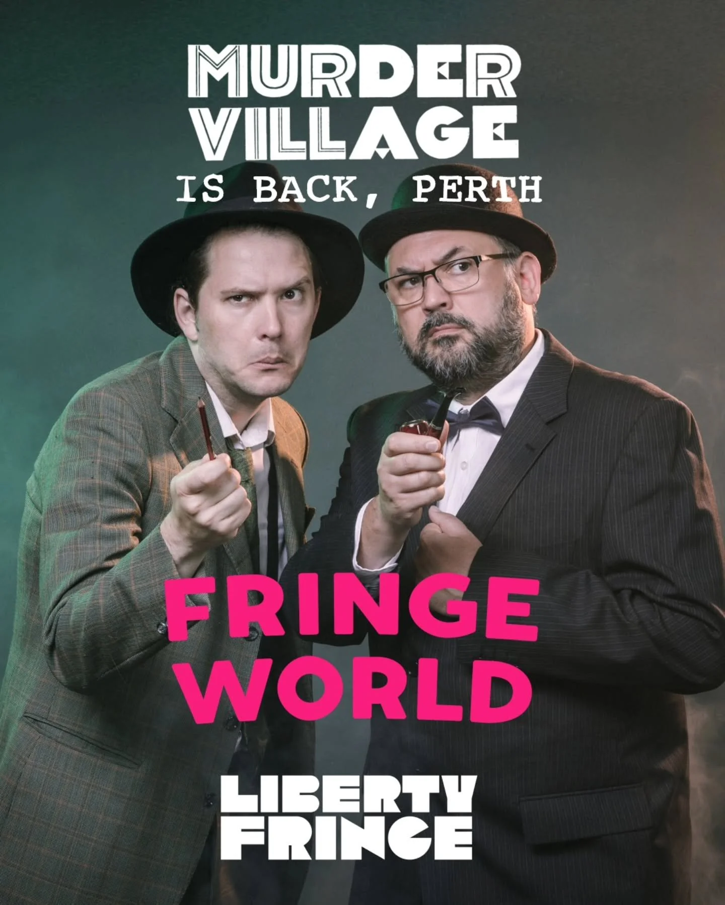 Perth, Murder Village is back for a huge news @fringeworldperth season in February - and Fringe Friends can grab their tickets now before the official launch next week! Catch Monsieur Aragon Pewter as he solves 10 new cases at the new hub venue Liber