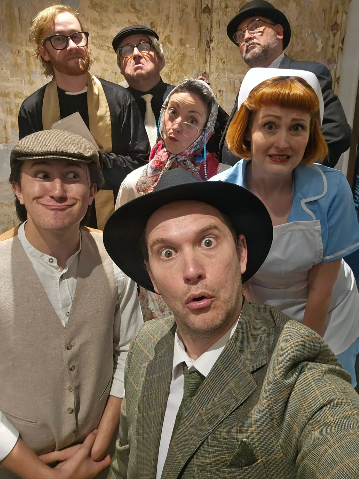 Perth, what have you done?! Our first show this Fringe World saw our amazing opening night audience vote for the shepherd of our flock - Father John Langdon - as the victim! It was that awkward nurse Flossie Partridge who did the deed, and doesn't sh