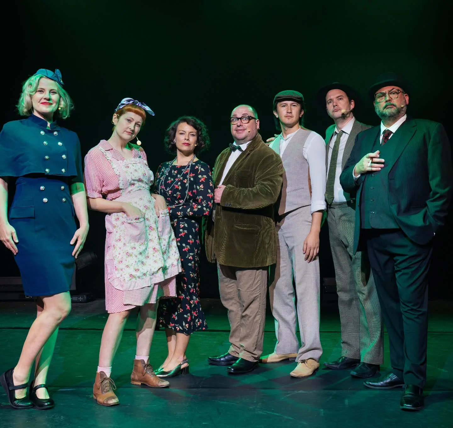 Valerie Tolemy Smythe is a murderer! Last night she saw to the end of Dr Daniel Spaniel, Murder Village veterinarian and, it transpires, illegal corgi smuggler. There are just TWO SHOWS LEFT here at Fringe World, so don't miss out...

Photo by @photo