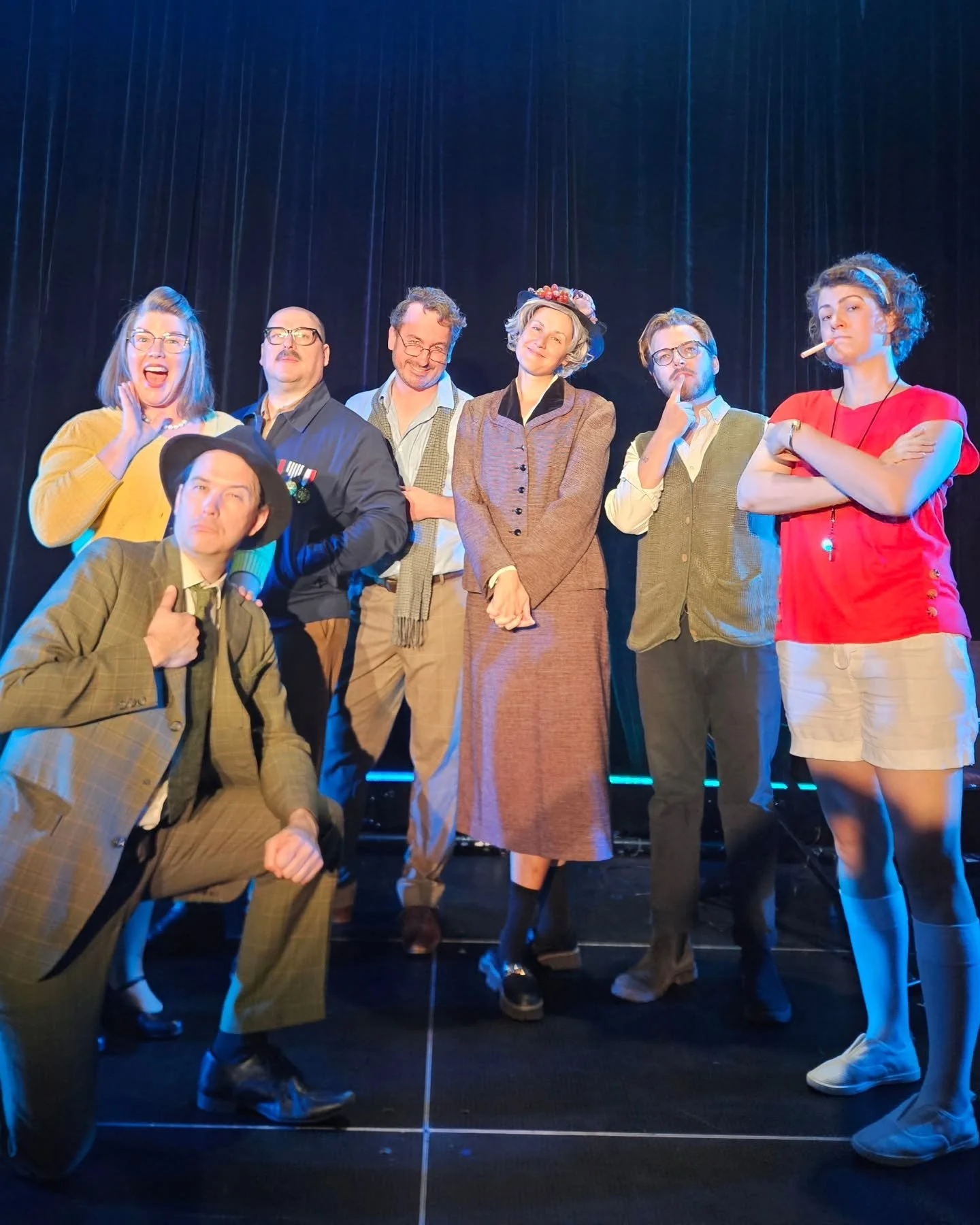 Eddy Ace has gone missing in action! The fighter pilot was downed last night by soviet gymnast Ivana Topolova, and there was a wonderful and enthusiastic Friday night crowd on hand to witness it. We have two shows today - and they are both SOLD OUT! 