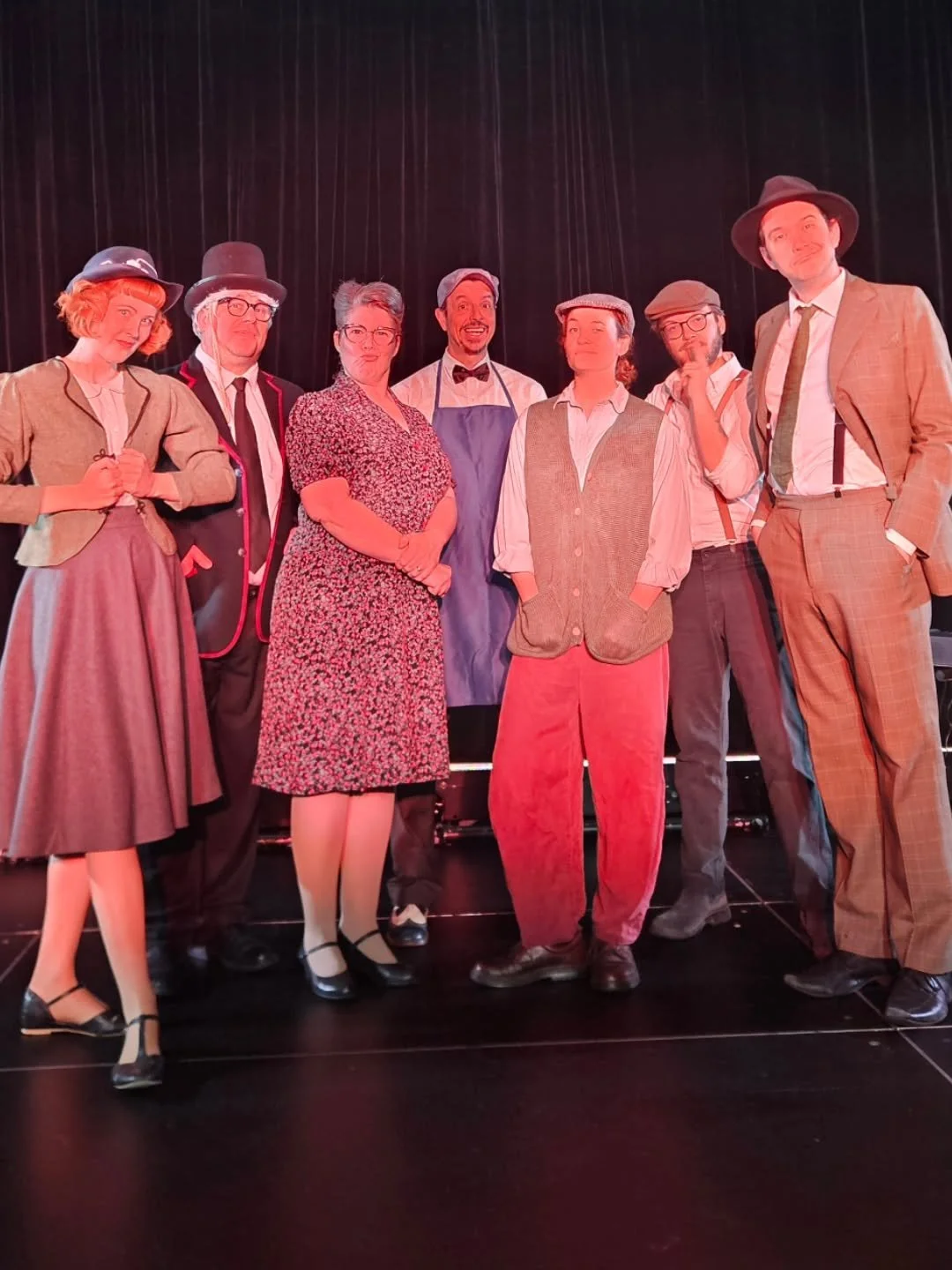 Edna Blodge did not dodge death last night - quite the reverse in fact, as she was MURDERED. Sweets confectioner Jeremy Toots did the deed, but who will kill tonight? Grab your tickets now to find out, Adelaide...

#adlfringe #agathachristie #improvi