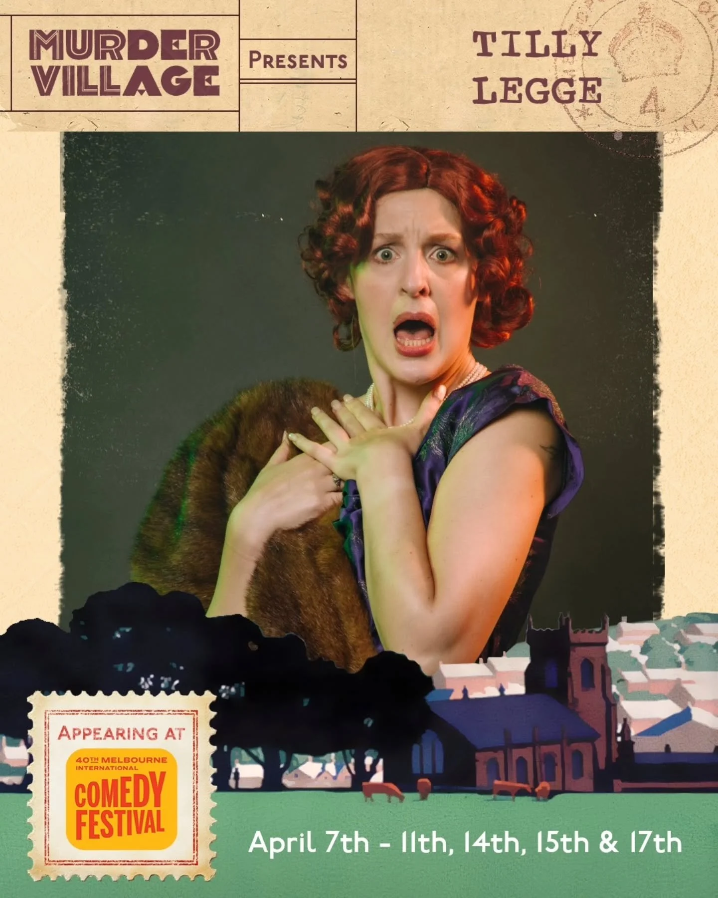 Melbourne! Introducing the array of suspects who will be murdering, being murdered and getting mixed up in murder throughout the Melbourne International Comedy Festival this March and April. The season kicks off at Arts Centre Melbourne NEXT THURSDAY