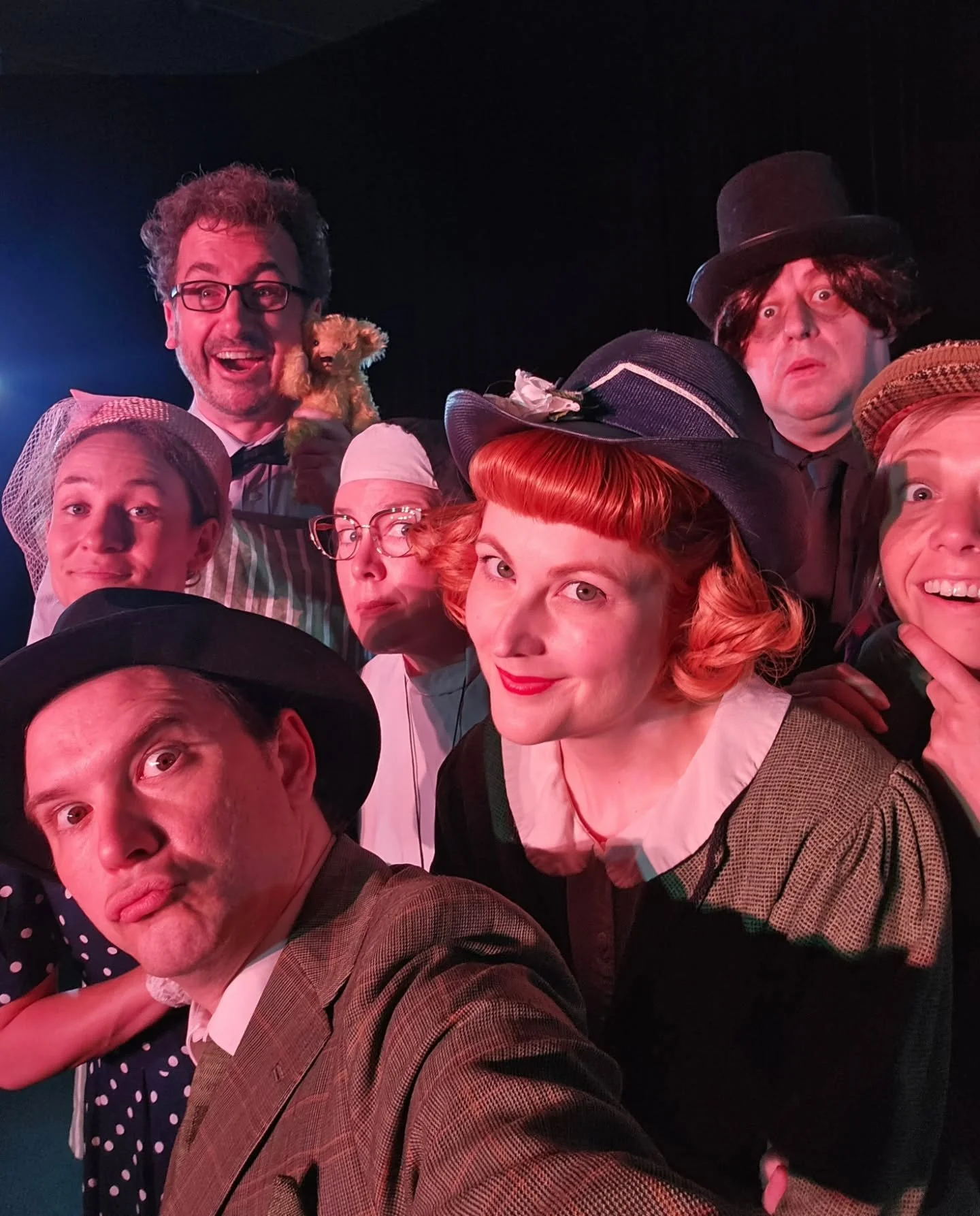 And that's all we improvised, Adelaide! What an absolute joy it is to make up murders for you. Murder Village may have finished with the early year fringe season, but the Comedy Festival run is up next - firstly in Melbourne, then in Brisbane! Ticket